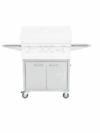 Lion 32-Inch Stainless Steel Grill Cart With Access Doors