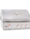 Blaze Grills Professional LUX 34" 3-Burner Build-in Gas Grill with Rear Infrared Burner